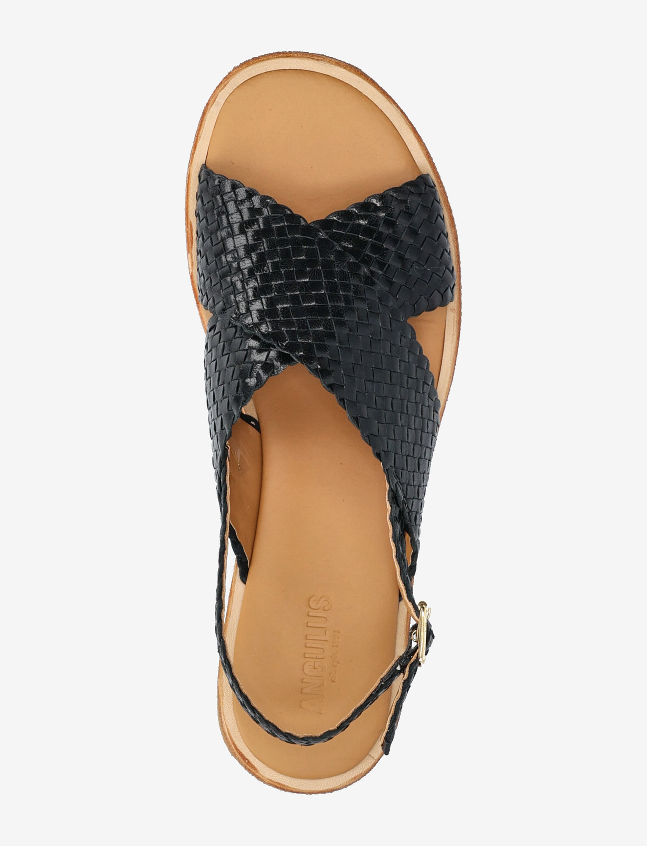 ANGULUS - Sandals - flat  - open toe - op - kontsata sandaalid - 2072 black - 3