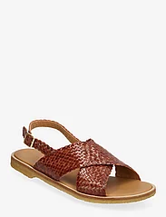 ANGULUS - Sandals - flat - open toe - op - platte sandalen - 2855 terracotta braid - 0