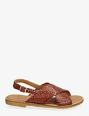 ANGULUS - Sandals - flat - open toe - op - platte sandalen - 2855 terracotta braid - 1