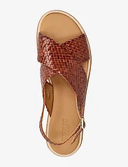 ANGULUS - Sandals - flat - open toe - op - platte sandalen - 2855 terracotta braid - 3