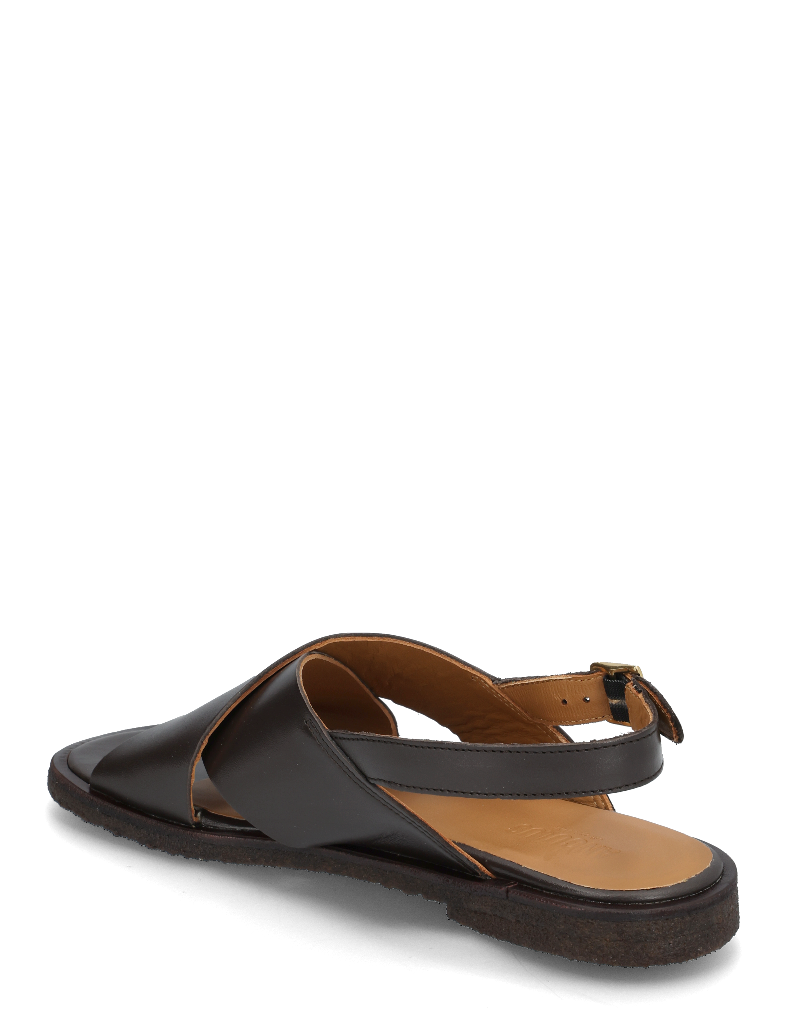 ANGULUS - Sandals - flat  - open toe - op - 3639 dark brown - 3