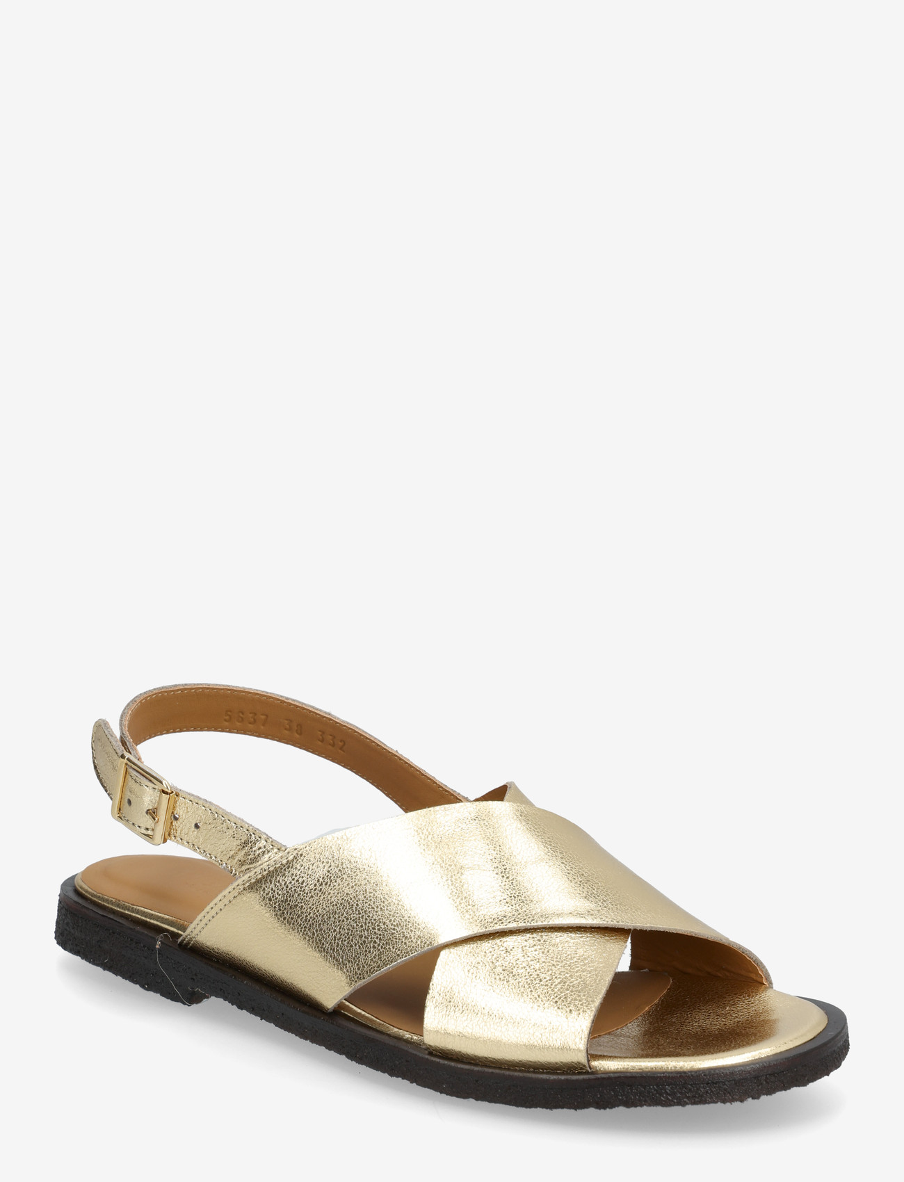 ANGULUS - Sandals - flat  - open toe - op - flade sandaler - 3643 gold - 0
