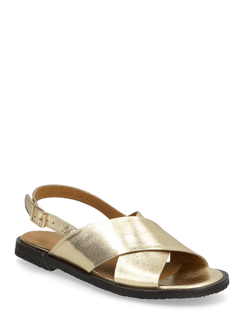 ANGULUS - Sandals - flat - open toe - op - flade sandaler - 3643 gold - 0