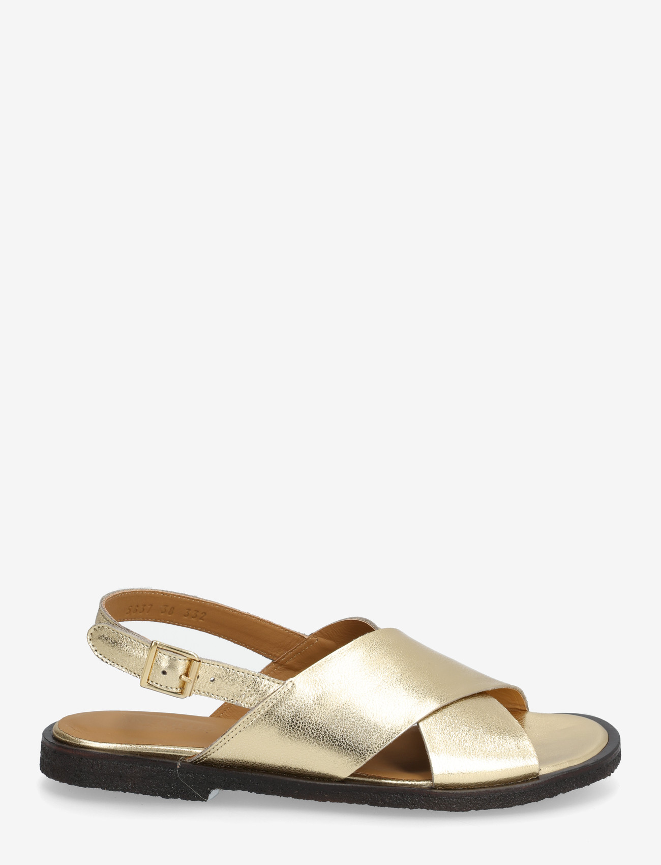ANGULUS - Sandals - flat  - open toe - op - flade sandaler - 3643 gold - 1