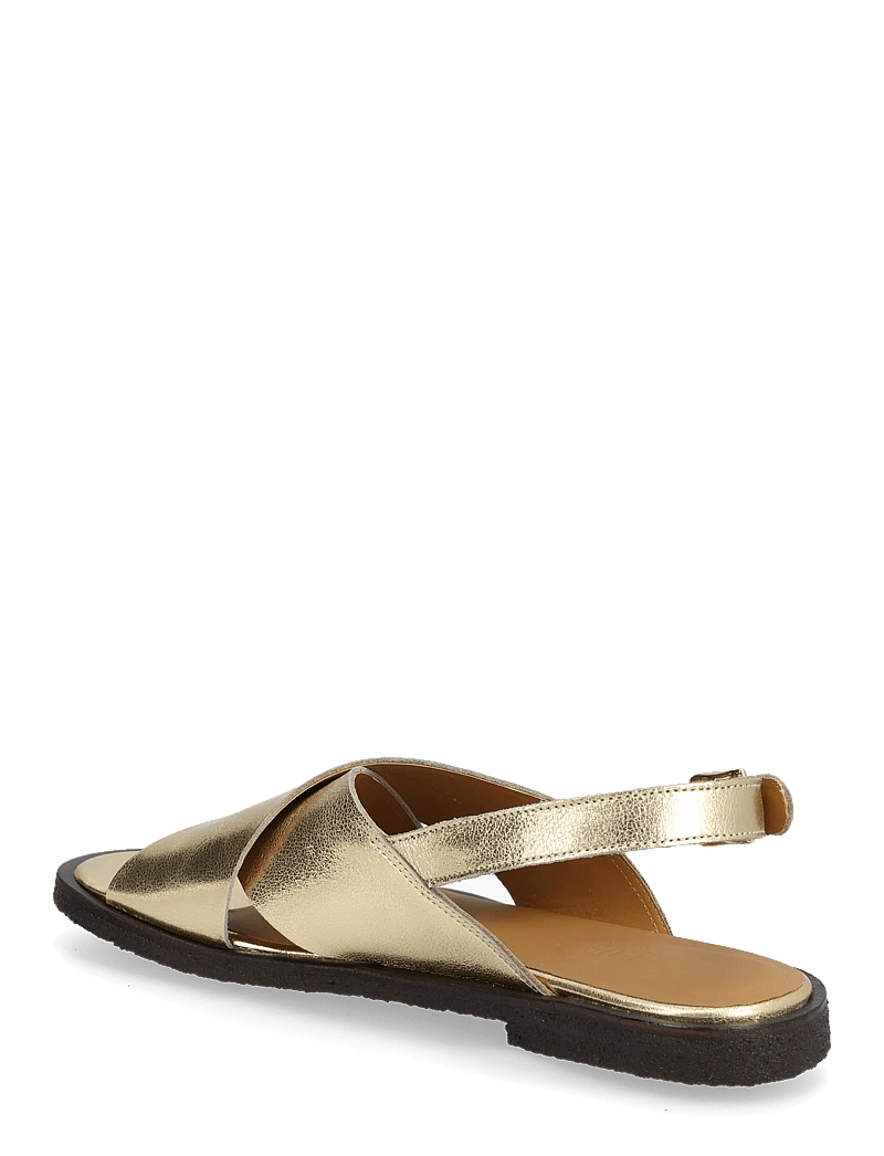 ANGULUS - Sandals - flat - open toe - op - flade sandaler - 3643 gold - 2