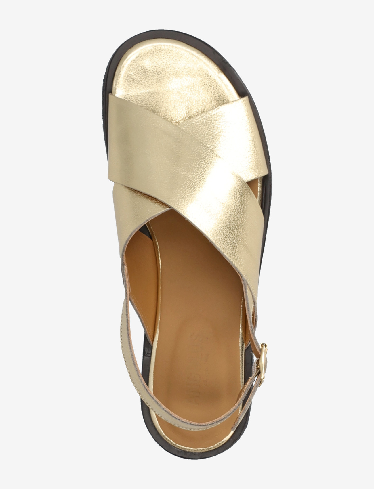ANGULUS - Sandals - flat  - open toe - op - flade sandaler - 3643 gold - 3