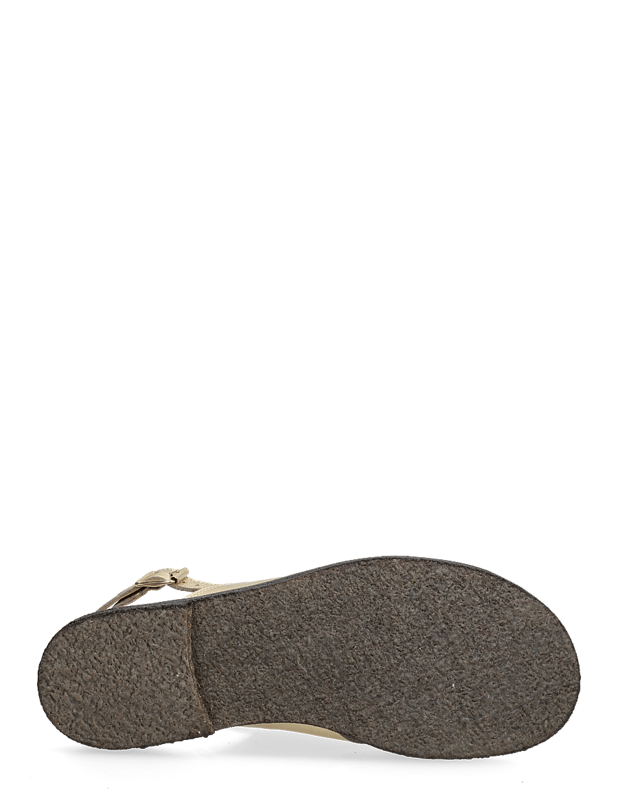 ANGULUS - Sandals - flat - open toe - op - flache sandalen - 3643 gold - 4