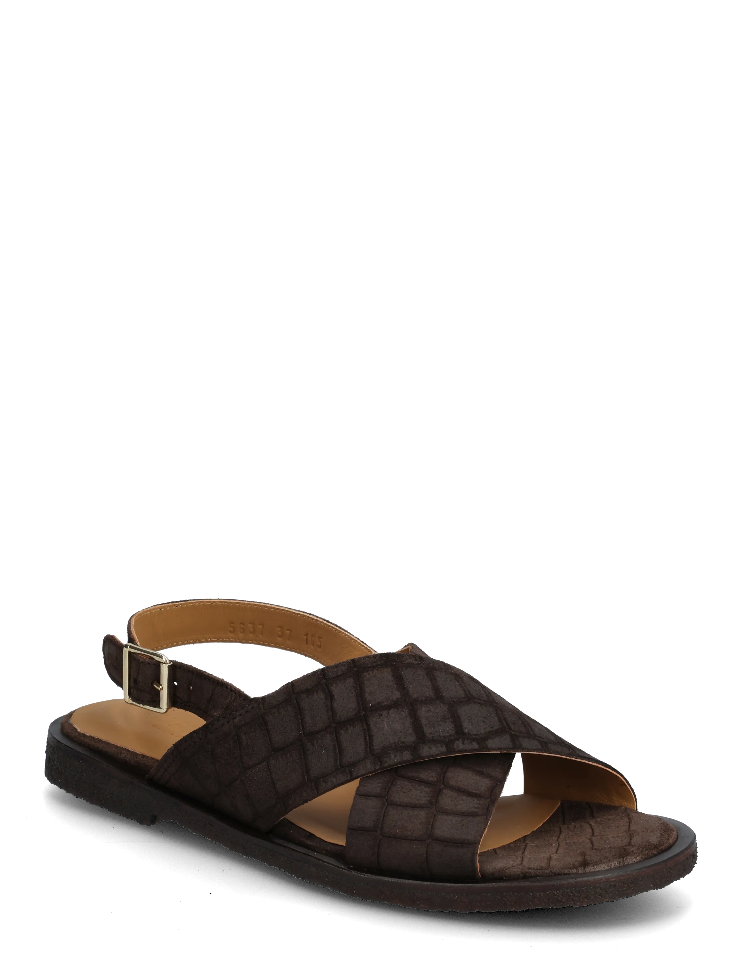 4640 DARK BROWN CROCO