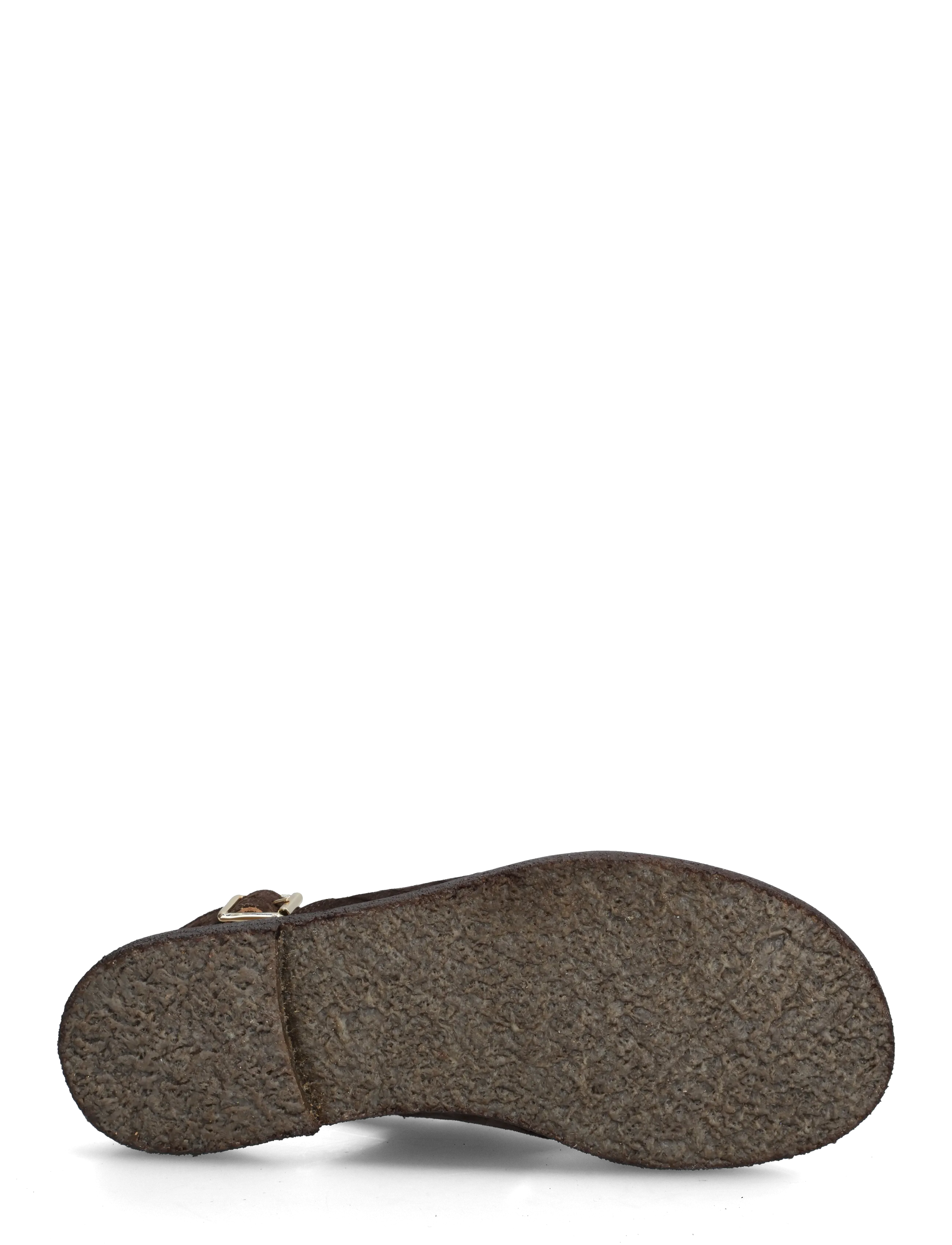 ANGULUS - Sandals - flat  - open toe - op - platta sandaler - 4640 dark brown croco - 4