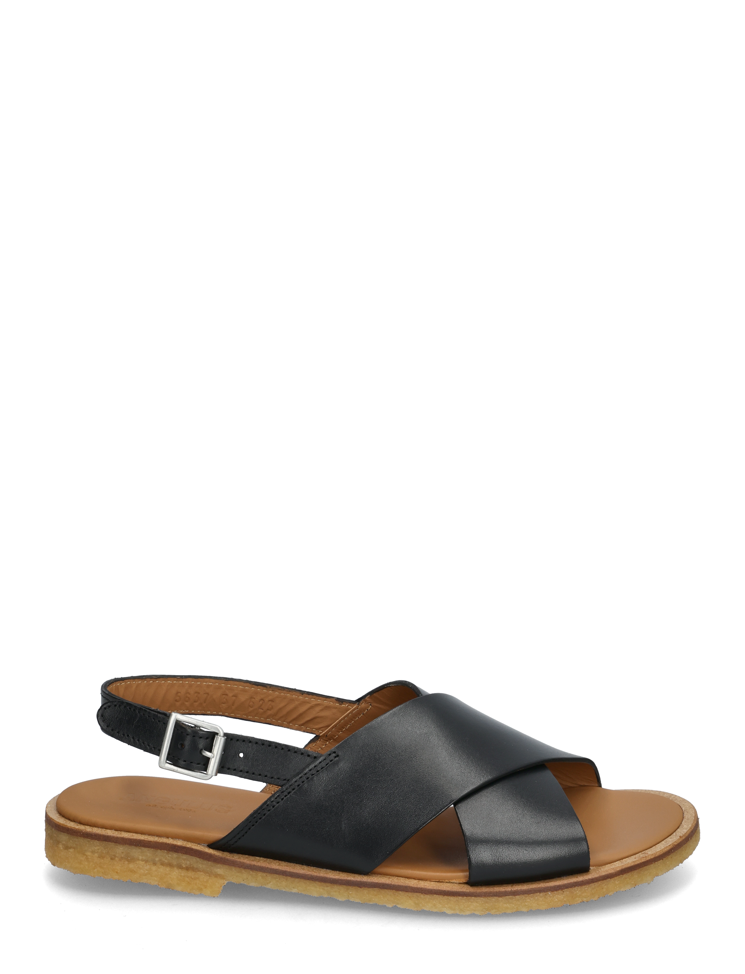 ANGULUS - Sandals - flat  - open toe - op - 1785 black - 1