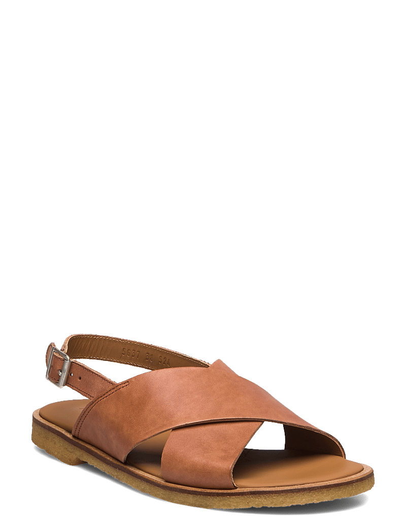 ANGULUS - Sandals - flat - open toe - op - flade sandaler - 1789 tan - 0