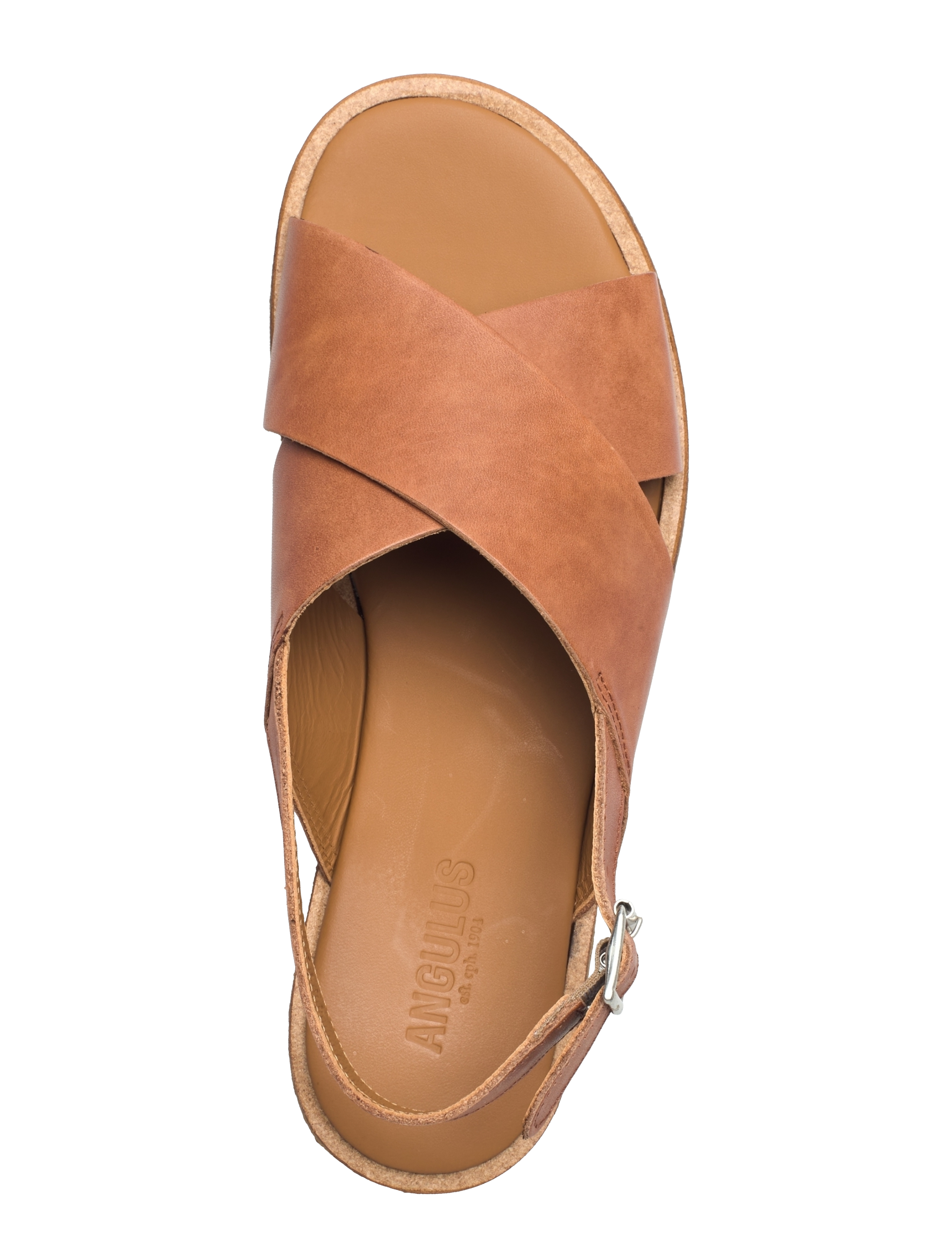 ANGULUS - Sandals - flat  - open toe - op - 1789 tan - 3