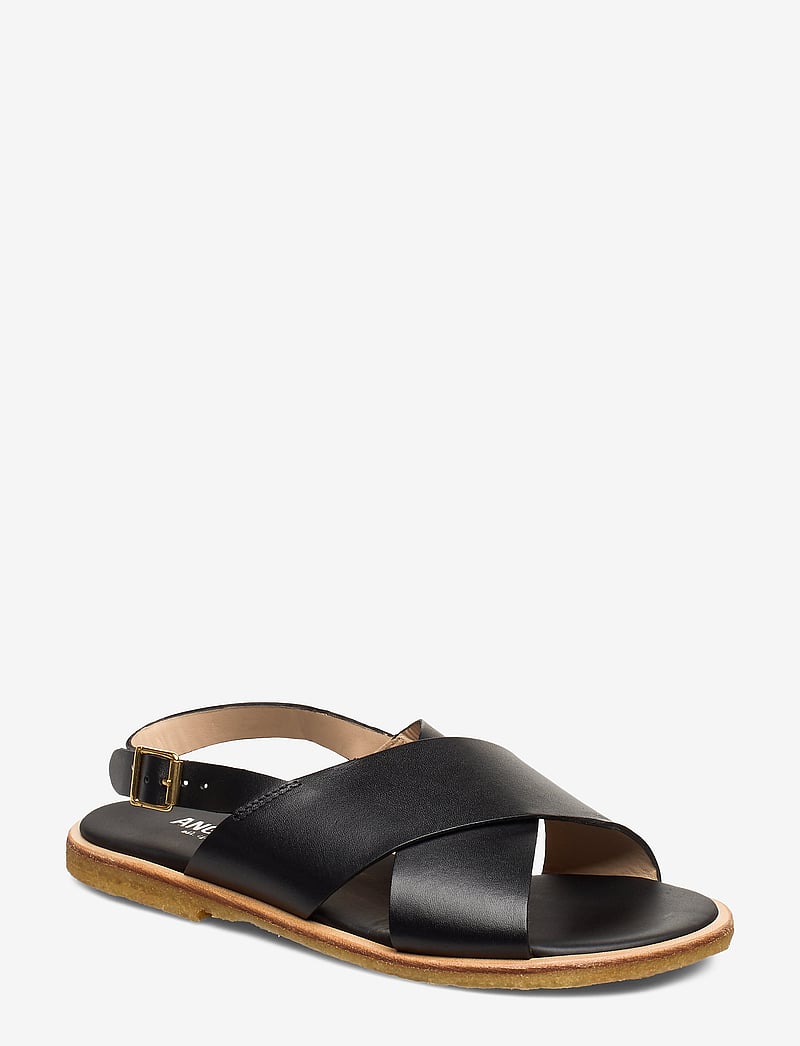 ANGULUS - Sandals - flat - open toe - op - flade sandaler - 1785 black - 1