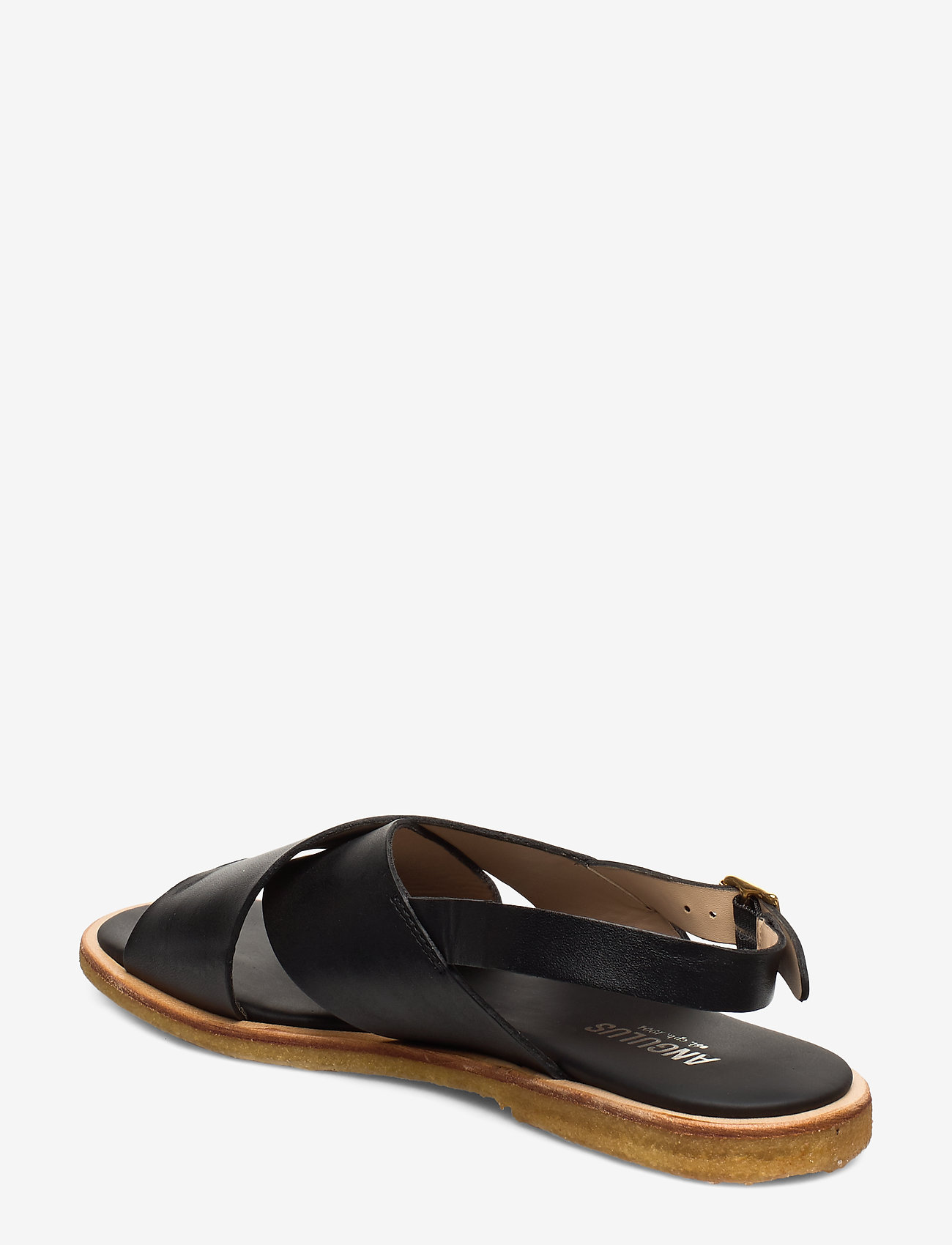 ANGULUS - Sandals - flat - open toe - op - flade sandaler - 1785 black - 3