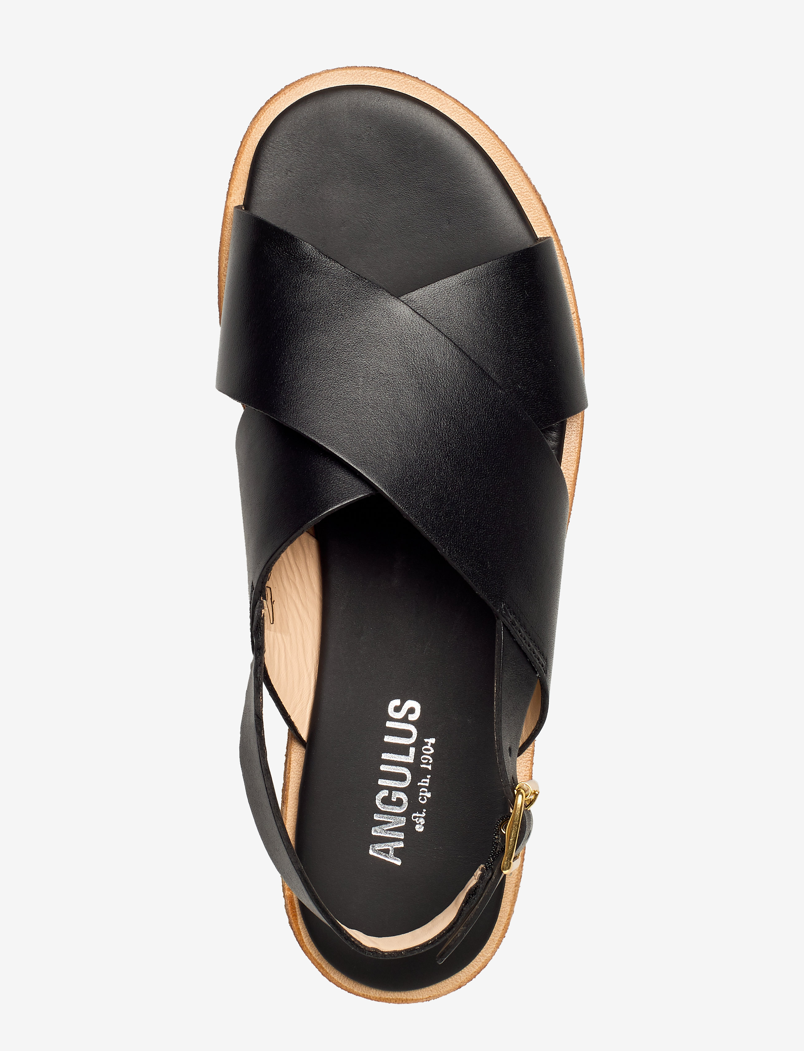 ANGULUS - Sandals - flat - open toe - op - flade sandaler - 1785 black - 4