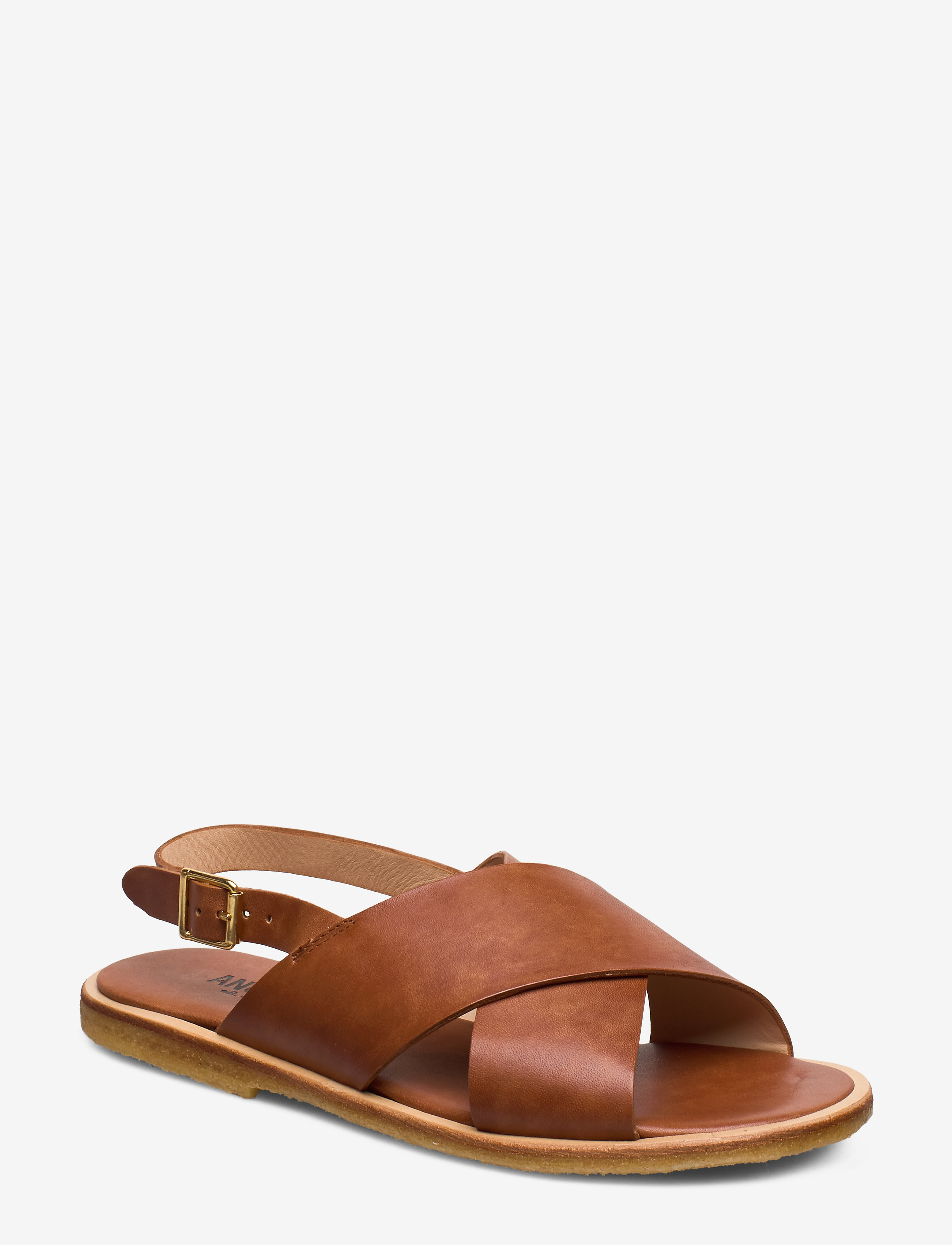 ANGULUS Sandals - flat  - open toe - op - Mallistot - 1789 TAN / brown