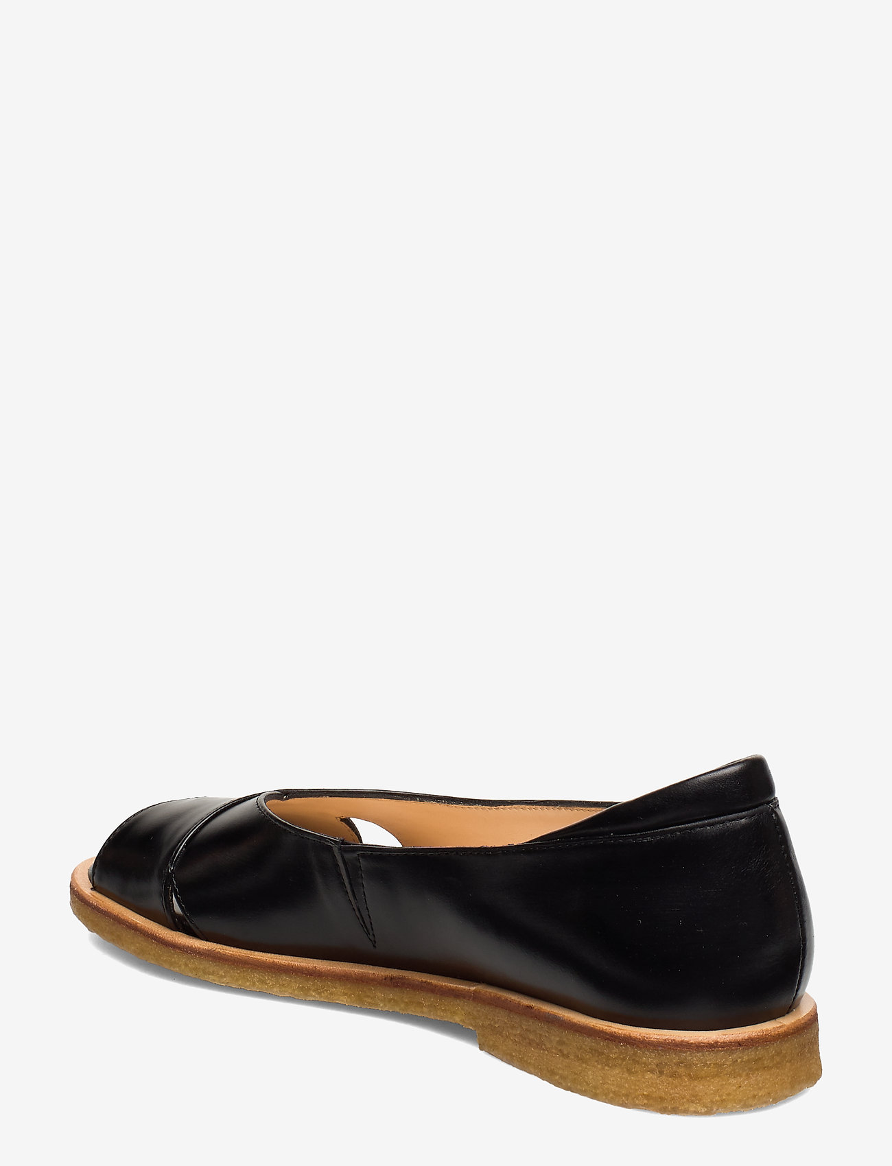 ANGULUS - Sandals - flat - open toe - clo - matalat sandaalit - 1835/001 black/black - 1