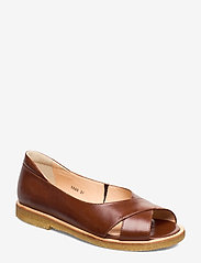 ANGULUS - Sandals - flat - open toe - clo - platte sandalen - 1837/002 brown/dark brown - 0