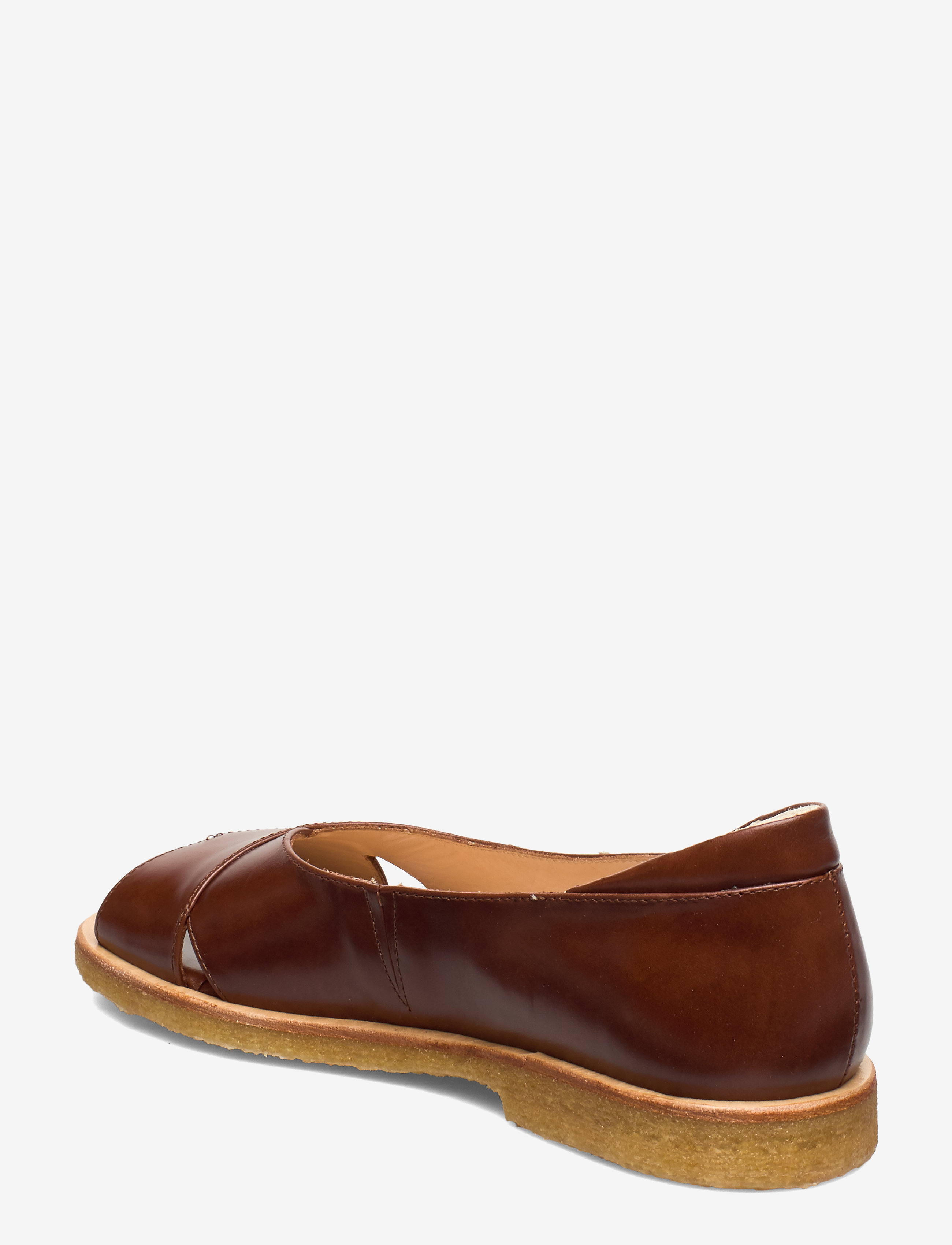 ANGULUS - Sandals - flat - open toe - clo - matalat sandaalit - 1837/002 brown/dark brown - 2