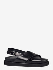 ANGULUS - Sandals - flat - open toe - op - matalat sandaalit - 1604/1835 black - 1