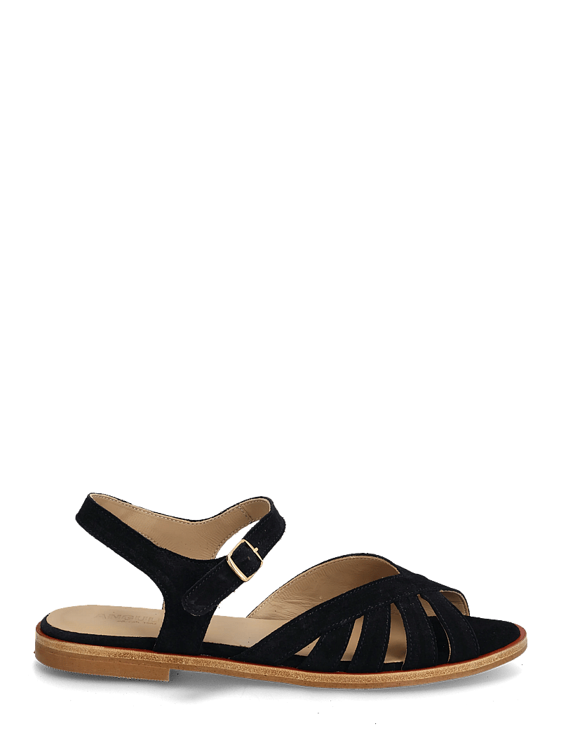 ANGULUS - Sandals - flat - open toe - op - flat sandals - 1778 navy - 1
