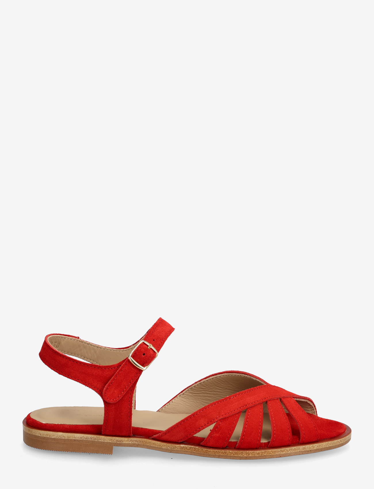 ANGULUS - Sandals - flat  - open toe - op - flade sandaler - 4608 red coral - 1
