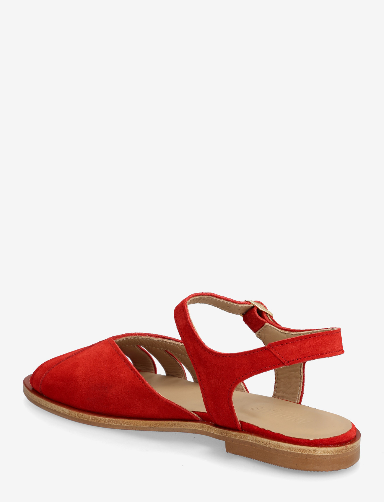 ANGULUS - Sandals - flat  - open toe - op - flade sandaler - 4608 red coral - 2