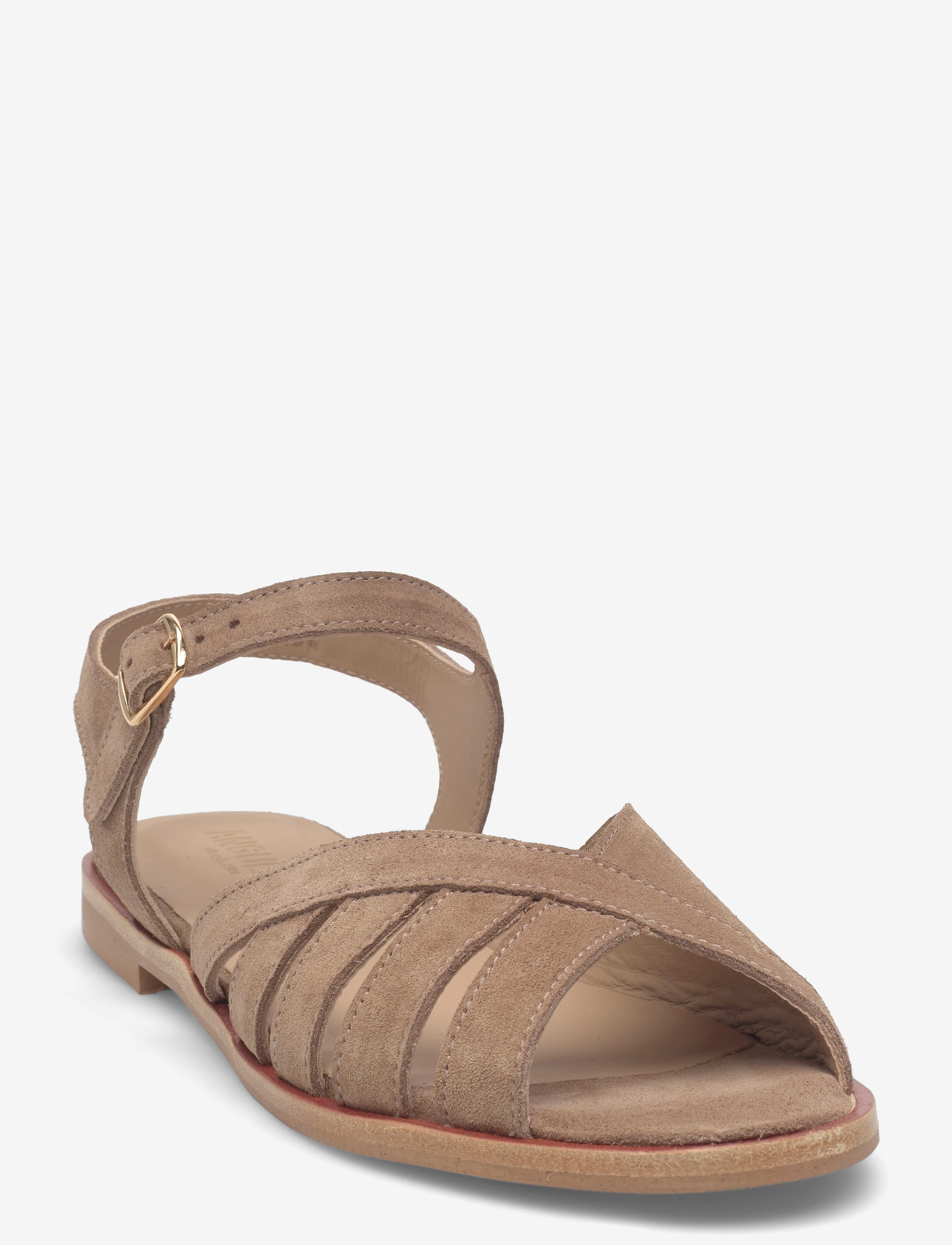 ANGULUS - Sandals - flat  - open toe - op - flade sandaler - 4638 dessert - 0