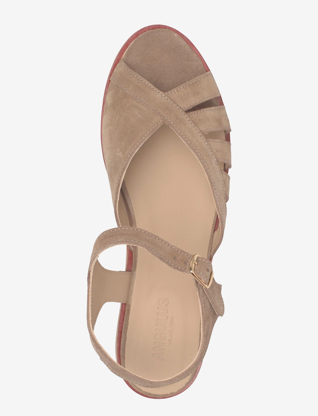 ANGULUS - Sandals - flat  - open toe - op - flade sandaler - 4638 dessert - 3