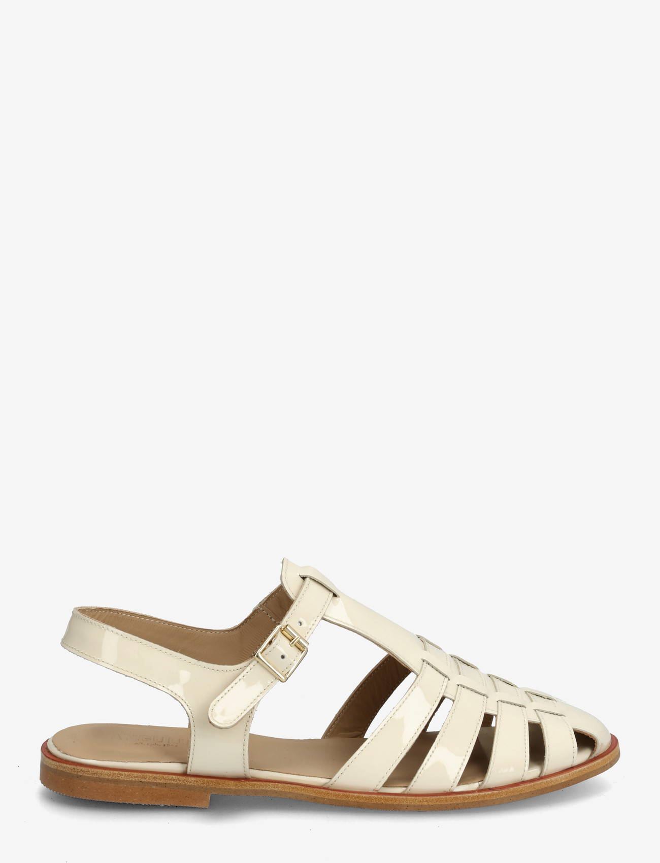 ANGULUS - Sandals - flat  - closed toe - op - gladiatorsandaler - 2362 buttermilk - 1