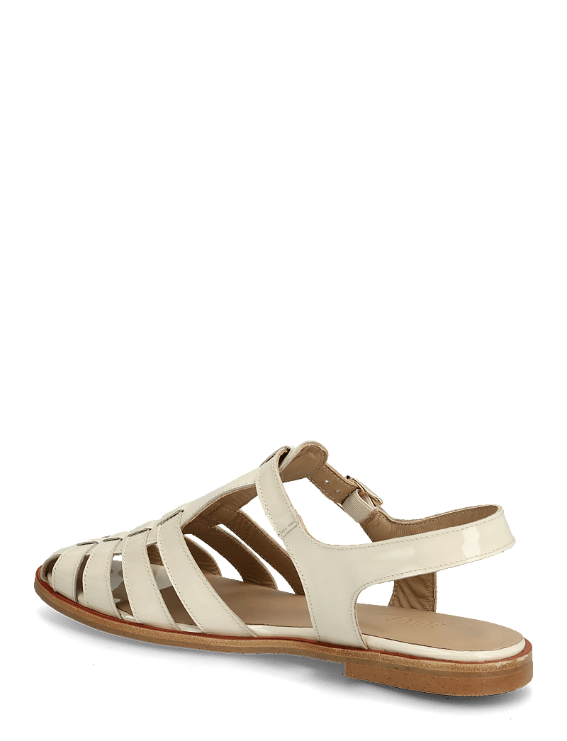 ANGULUS - Sandals - flat - closed toe - op - gladiatorsandaler - 2362 buttermilk - 2