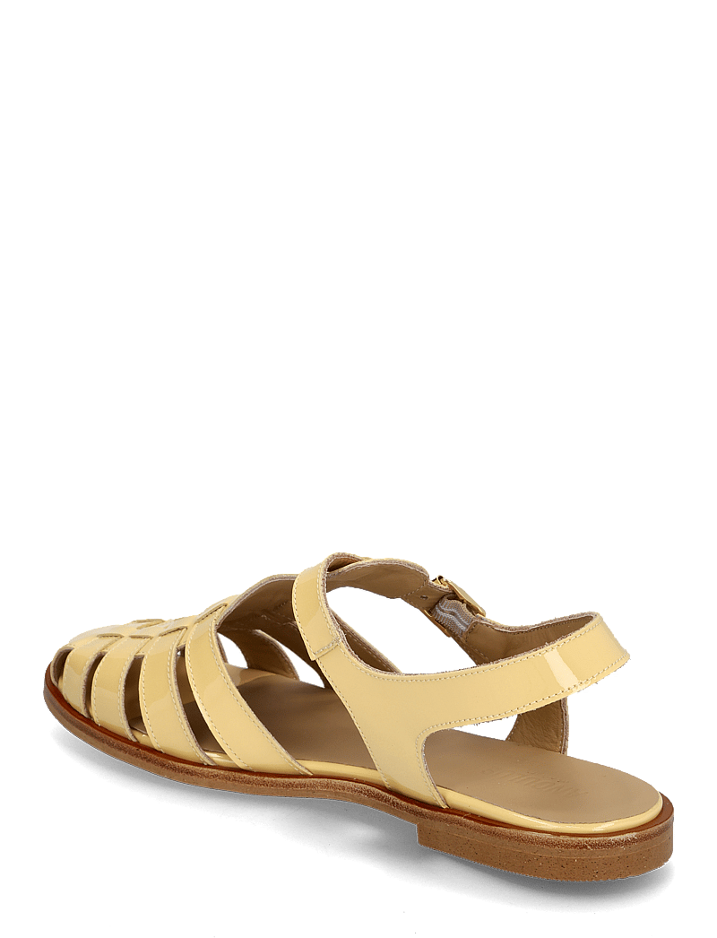 ANGULUS - Sandals - flat - closed toe - op - platta sandaler - 3610 mellow yellow - 2