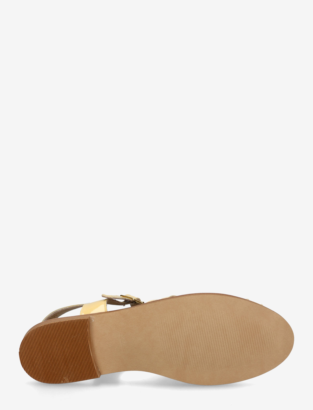 ANGULUS - Sandals - flat  - closed toe - op - flache sandalen - 3610 mellow yellow - 4