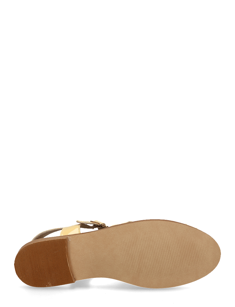 ANGULUS - Sandals - flat - closed toe - op - platta sandaler - 3610 mellow yellow - 4