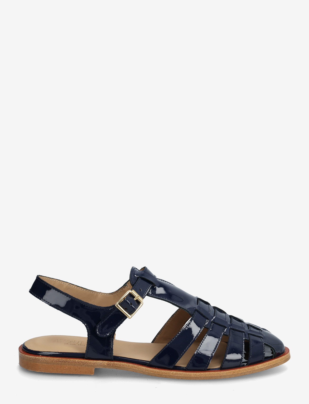 ANGULUS - Sandals - flat  - closed toe - op - gladiatorsandaler - 4602 navy - 1