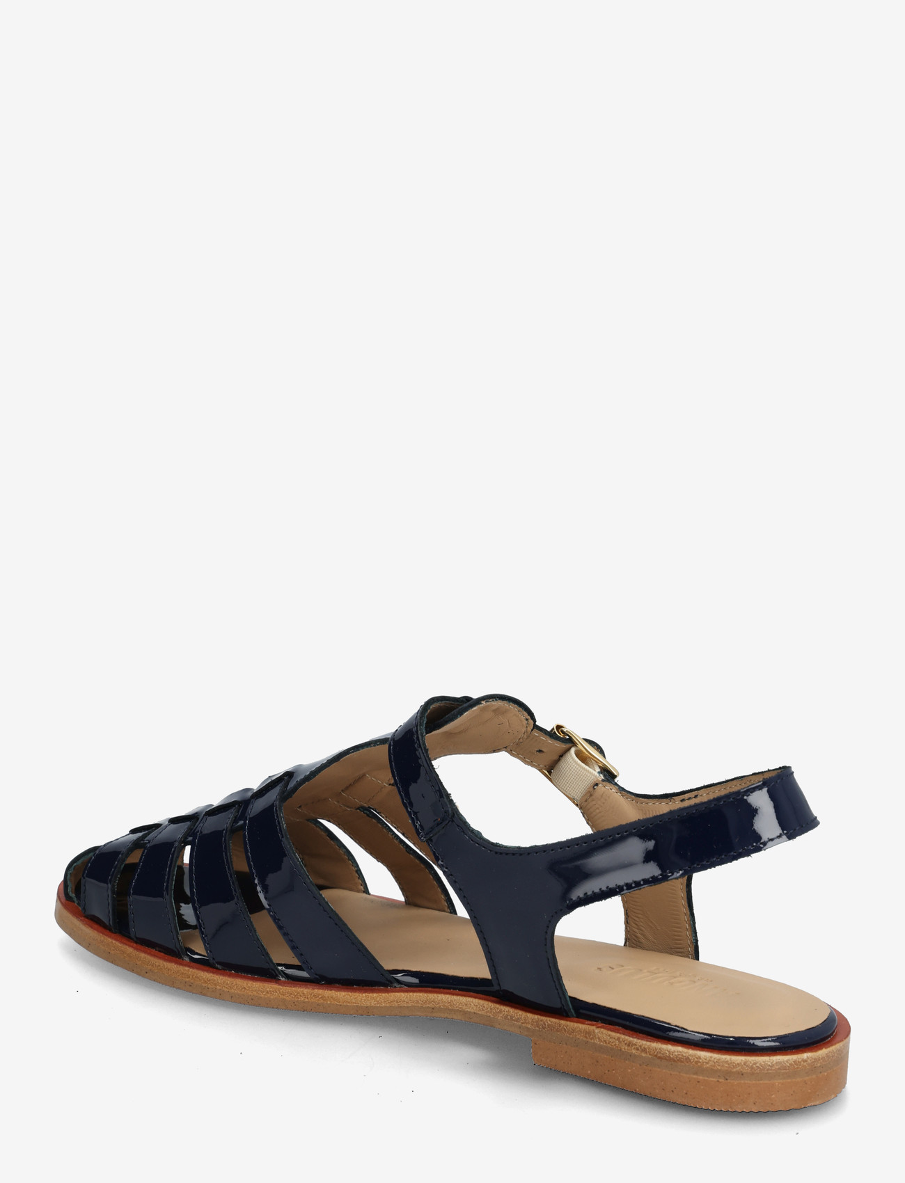 ANGULUS - Sandals - flat  - closed toe - op - gladiatorsandaler - 4602 navy - 2
