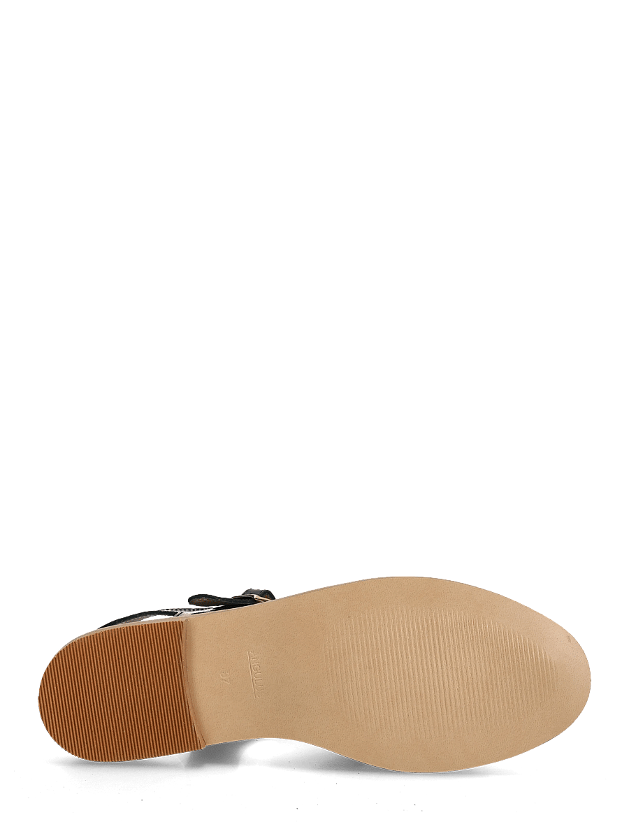 ANGULUS - Sandals - flat - closed toe - op - sandały gladiatorki - 4602 navy - 4