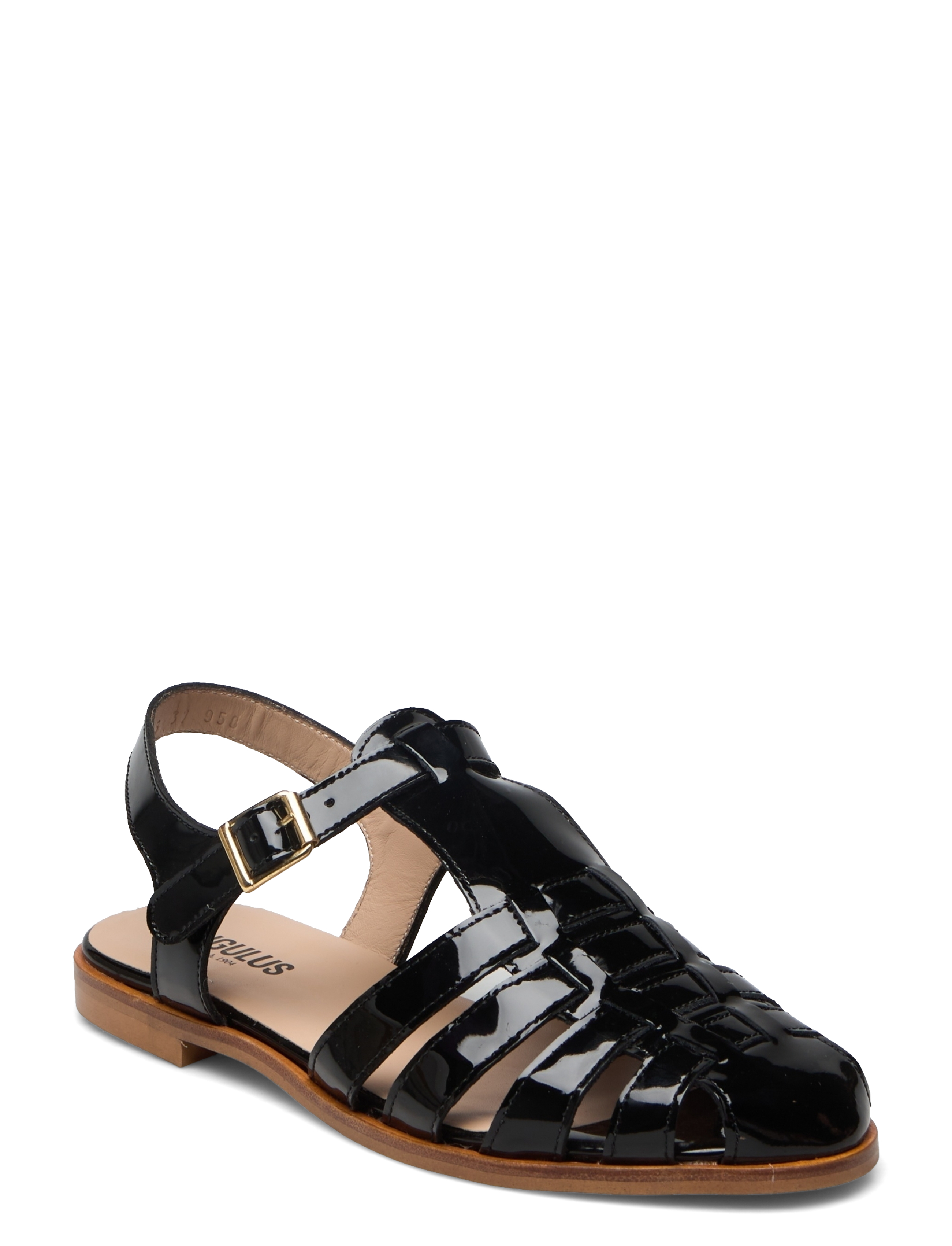 ANGULUS Sandals - flat - closed toe - op - Flache Sandalen - 2320 BLACK / black