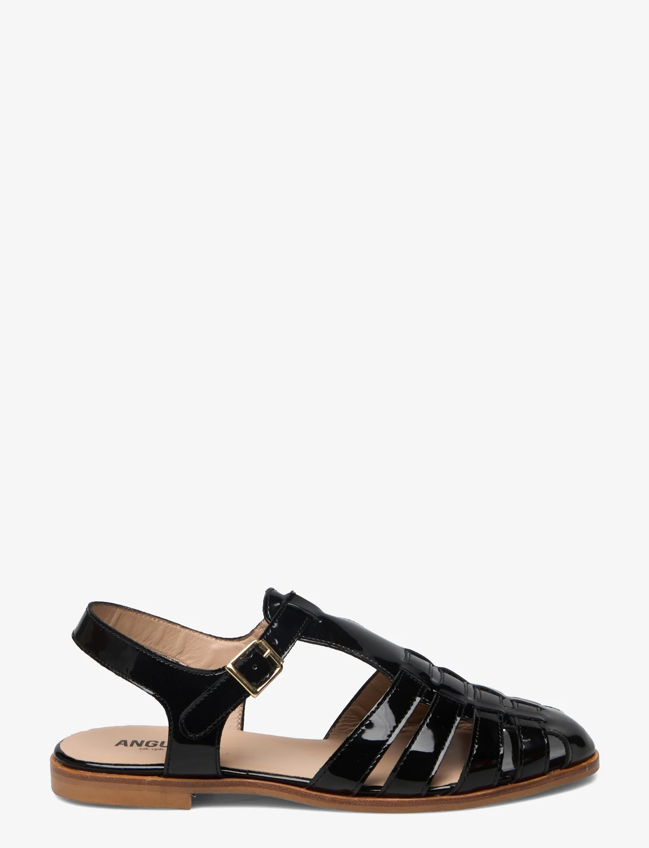 ANGULUS - Sandals - flat - closed toe - op - flat sandals - 2320 black - 1