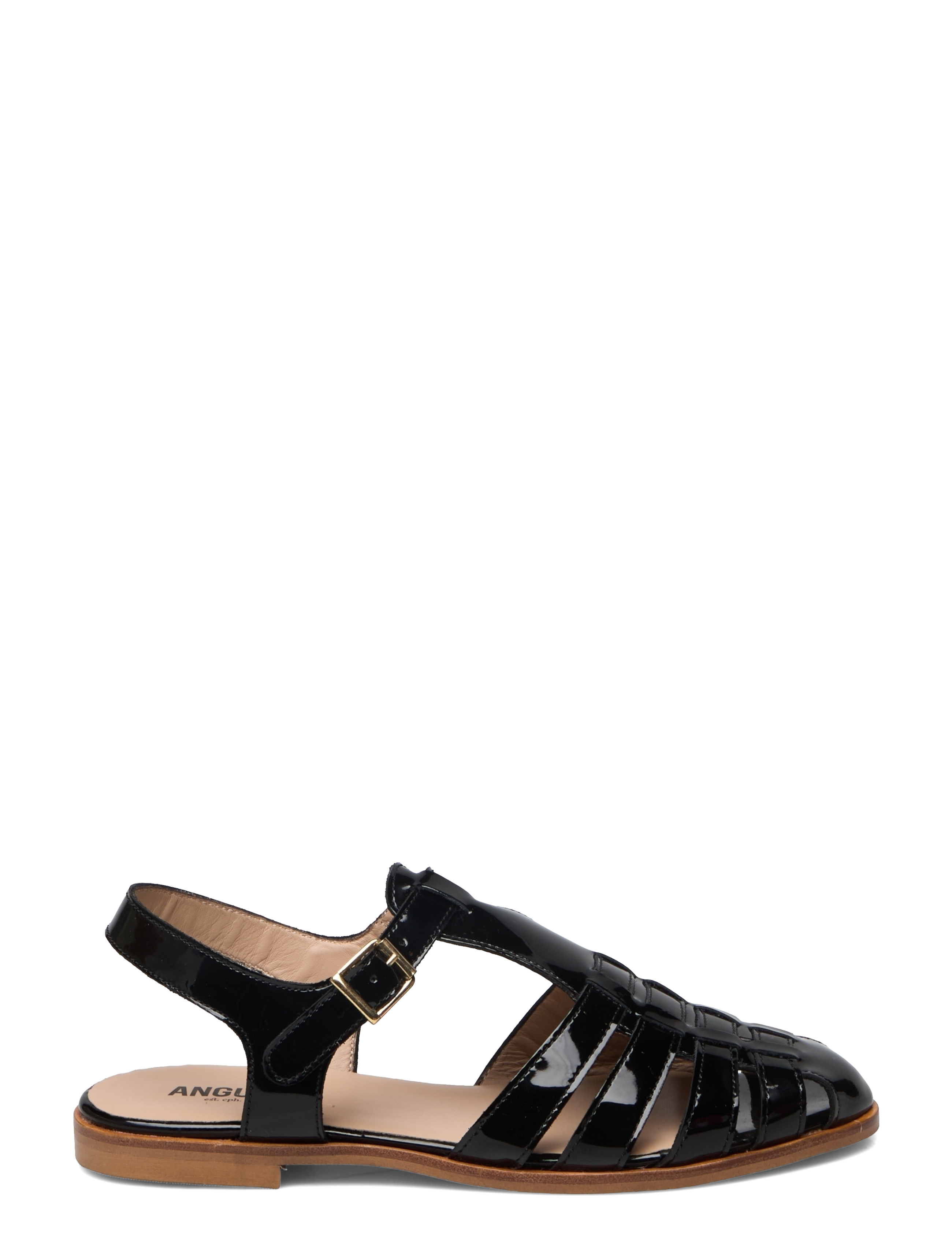 ANGULUS - Sandals - flat - closed toe - op - 2320 black - 1