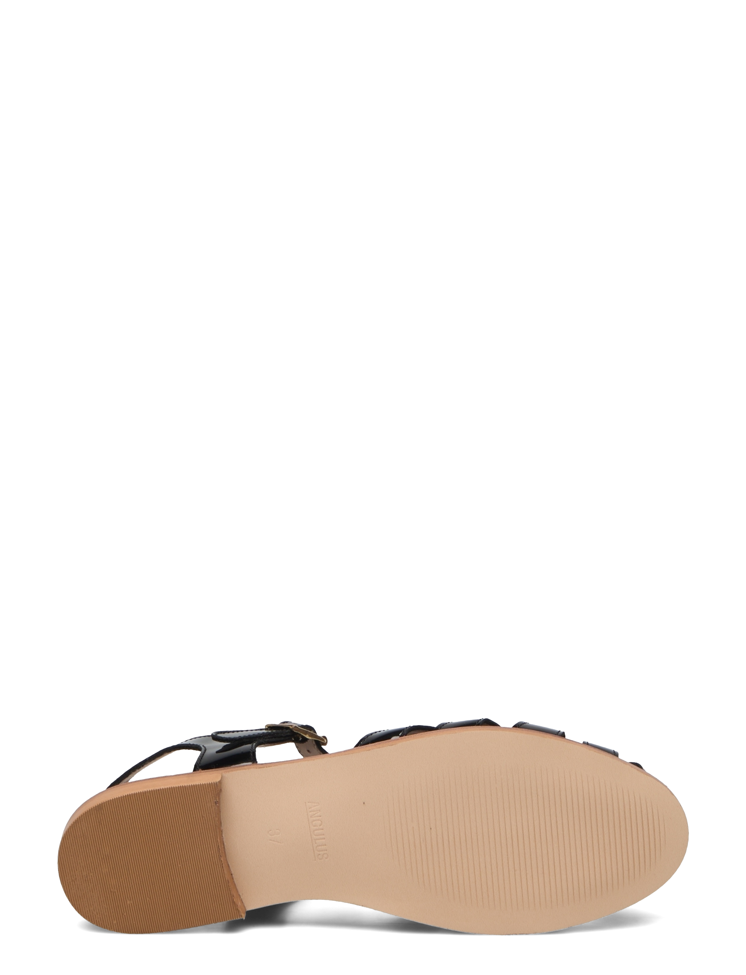 ANGULUS - Sandals - flat - closed toe - op - 2320 black - 4