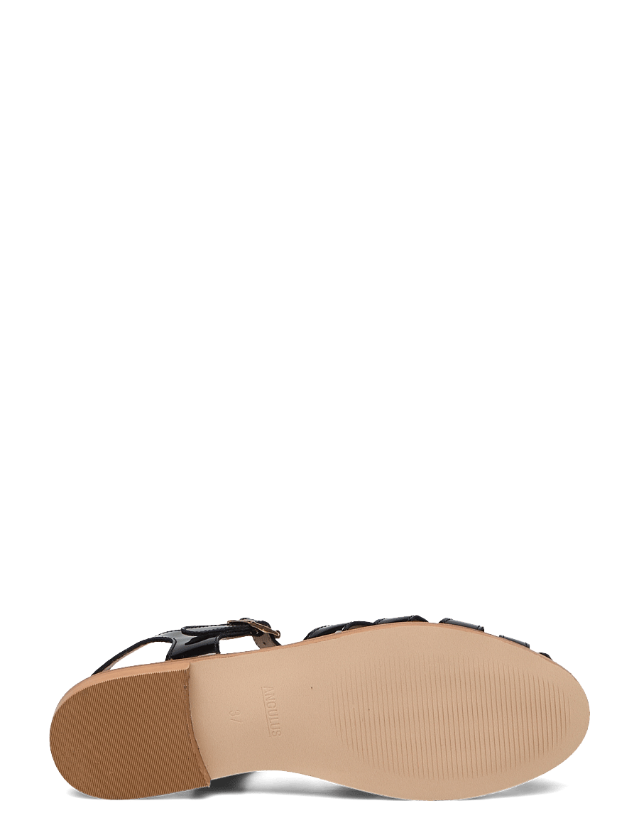ANGULUS - Sandals - flat - closed toe - op - gladiatorsandaler - 2320 black - 4