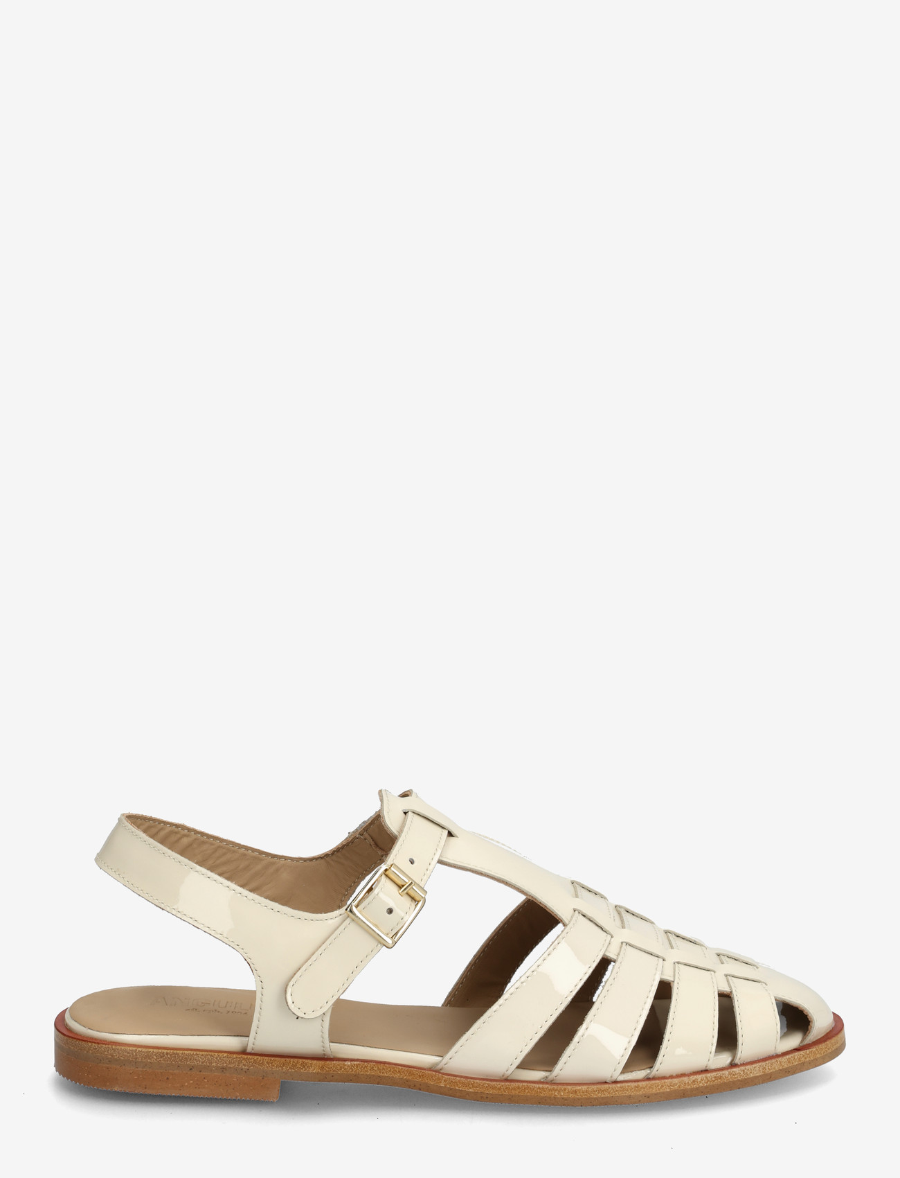 ANGULUS - Sandals - flat - closed toe - op - gladiatorsandaler - 2362 buttermilk - 1