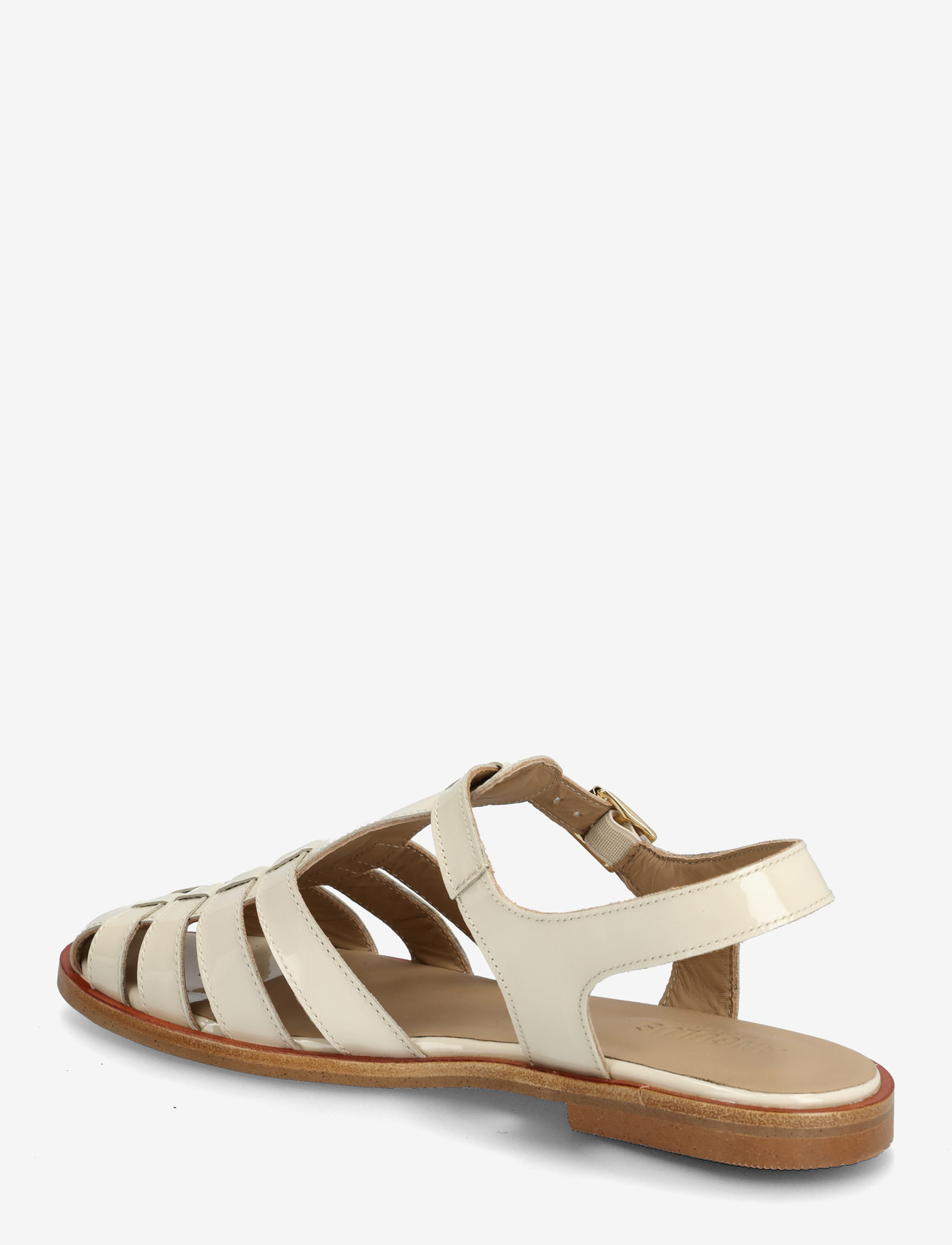 ANGULUS - Sandals - flat - closed toe - op - gladiatorsandaler - 2362 buttermilk - 2
