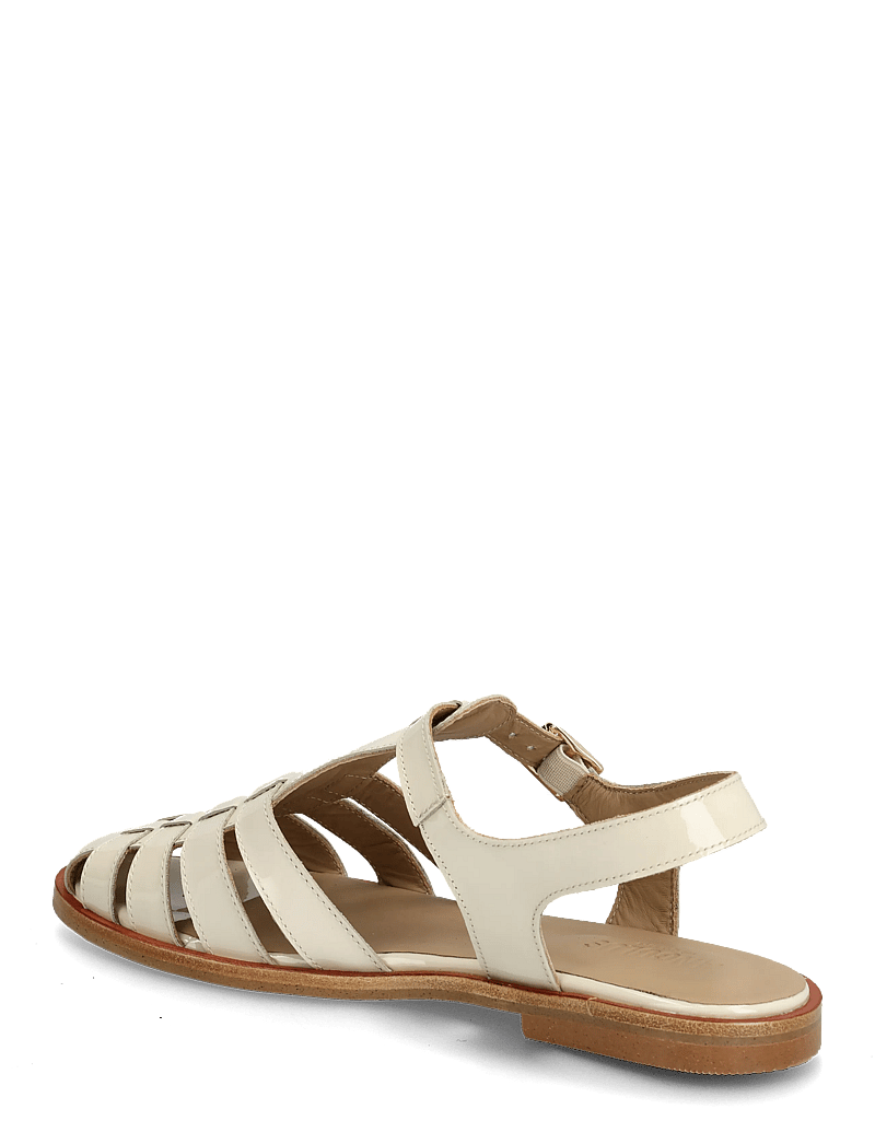 ANGULUS - Sandals - flat - closed toe - op - gladiatorsandaler - 2362 buttermilk - 2