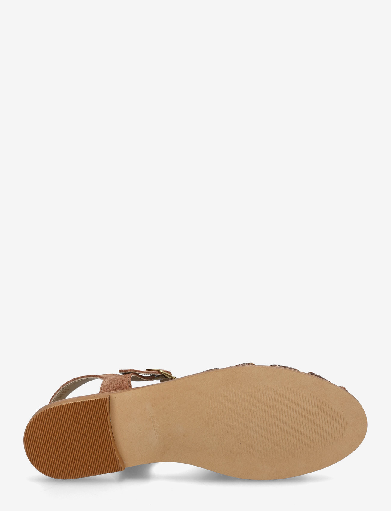 ANGULUS - Sandals - flat  - closed toe - op - flache sandalen - 3297/3232 clay glitter/clay - 4