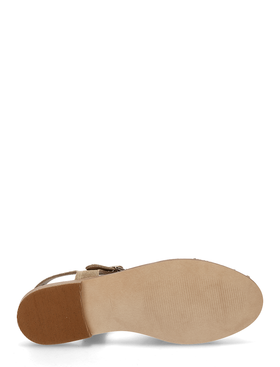 ANGULUS - Sandals - flat - closed toe - op - zempapēžu sandales - 3618/2217 champagne glitter/sa - 4