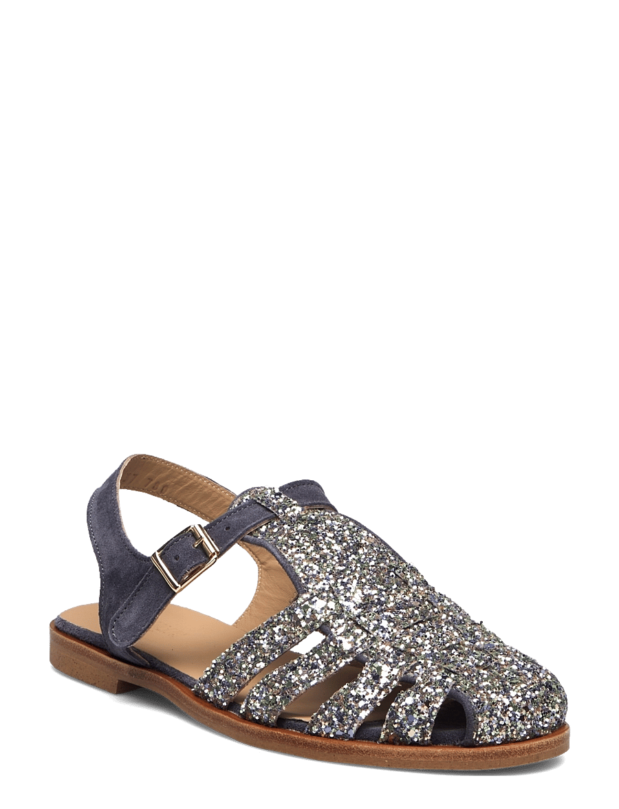 ANGULUS - Sandals - flat - closed toe - op - kontsata sandaalid - 3619/3230 spring multi glitter - 0