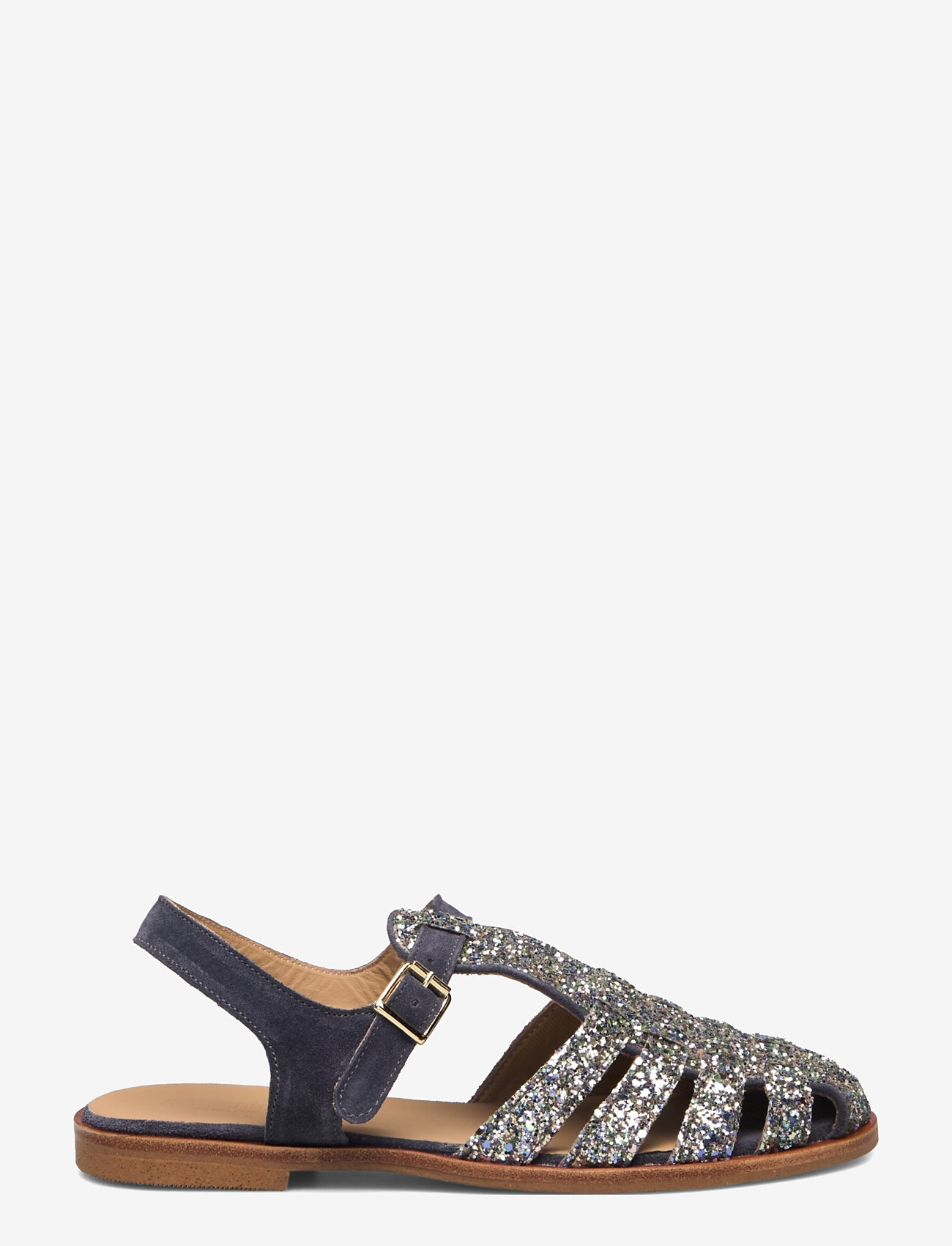 ANGULUS - Sandals - flat  - closed toe - op - platta sandaler - 3619/3230 spring multi glitter - 1