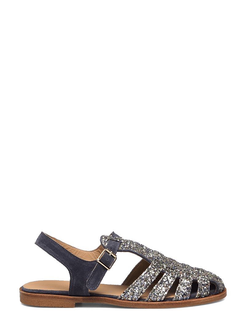 ANGULUS - Sandals - flat - closed toe - op - platta sandaler - 3619/3230 spring multi glitter - 1
